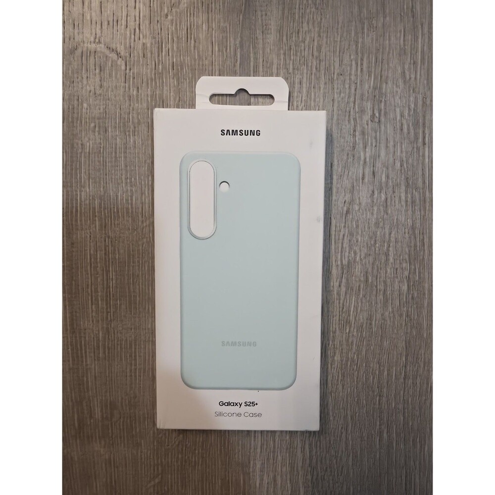Samsung Galaxy S25+ Silicone Phone Case Protective Cover Color Mint New Open Box